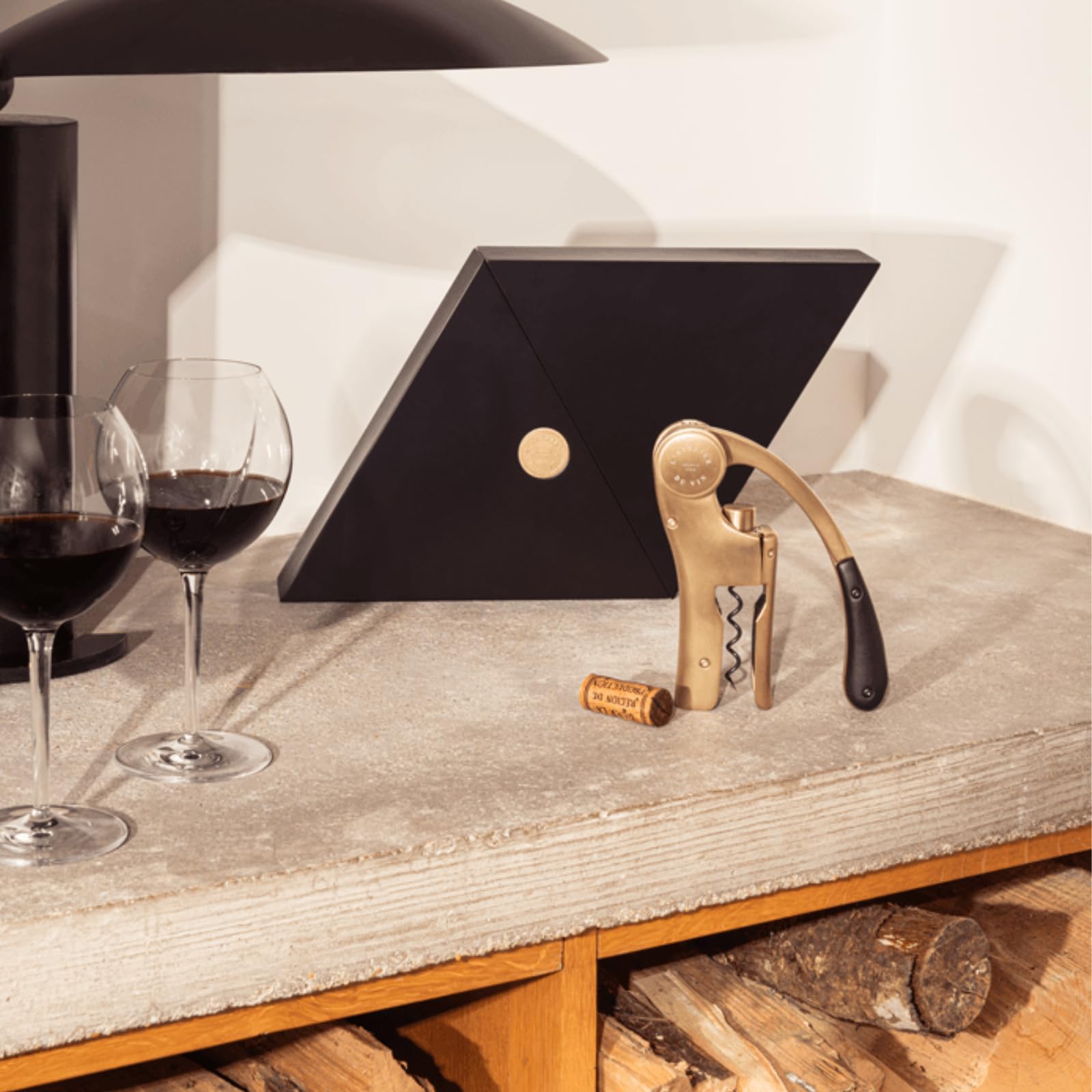 Amazon.com: L'atelier Du Vin Geometry Lever Corkscrew Set - Oeno